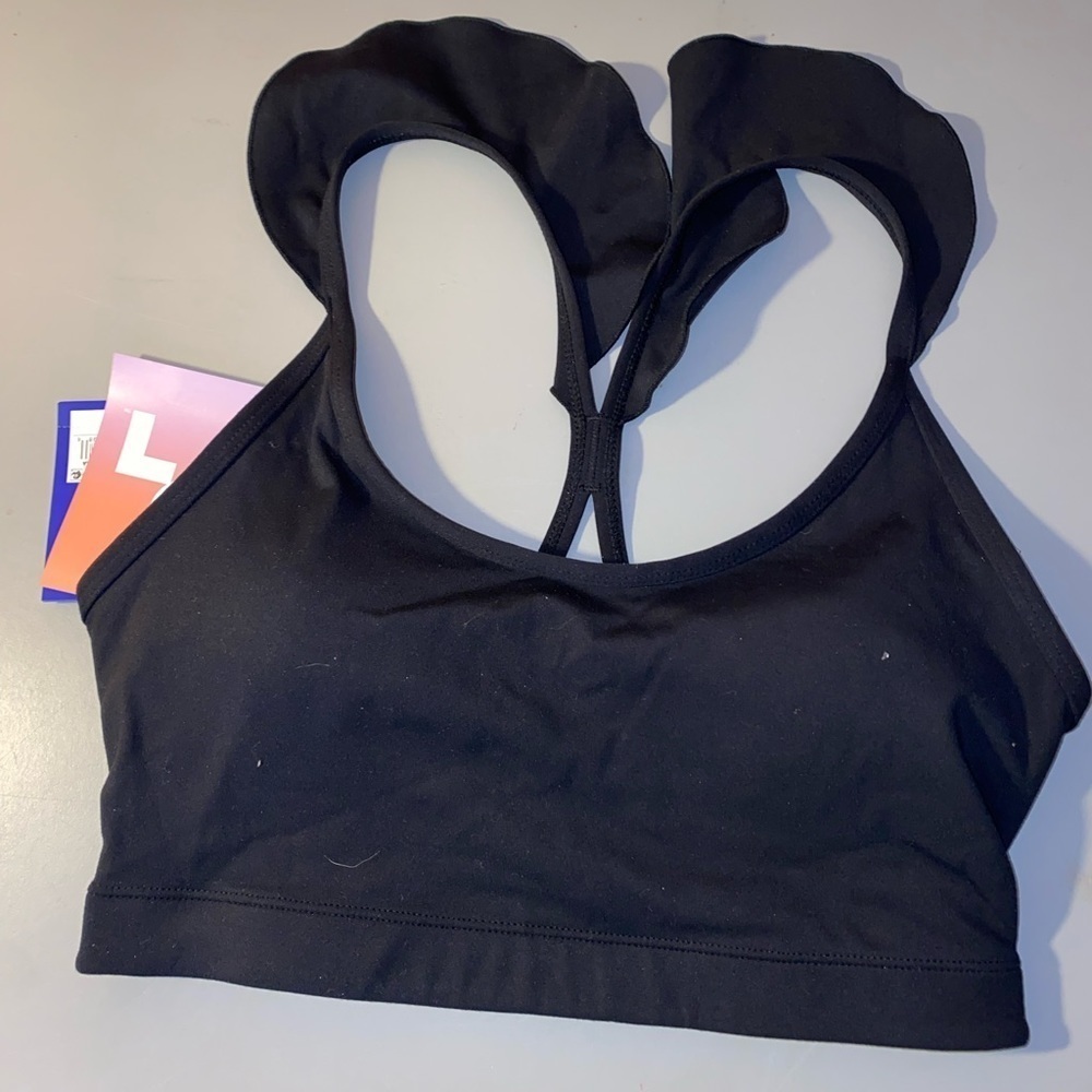 New size xs womans black joylab brand sports bra